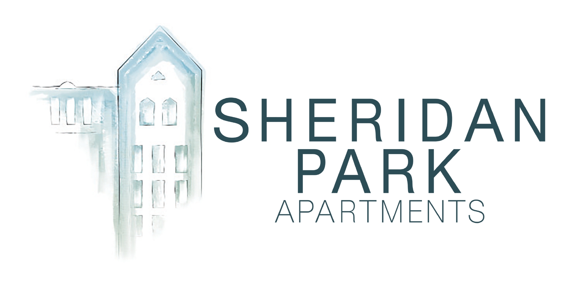 Apartment logo home house real estate Royalty Free Vector